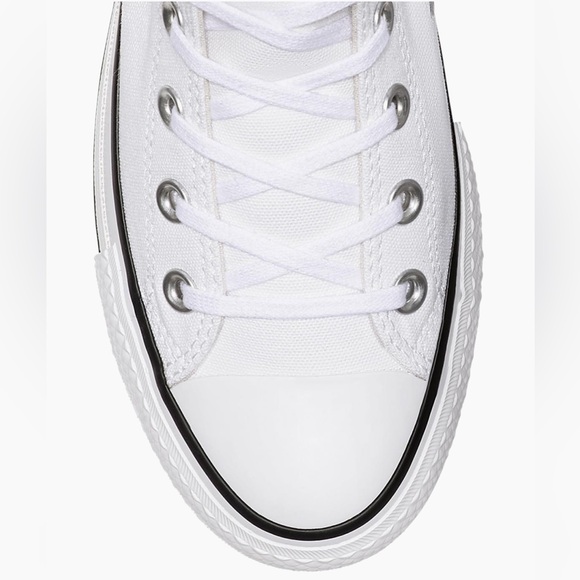 Converse Chuck Taylor All Star Platform Canvas Sneakers Size 10.5 - Picture 6 of 6